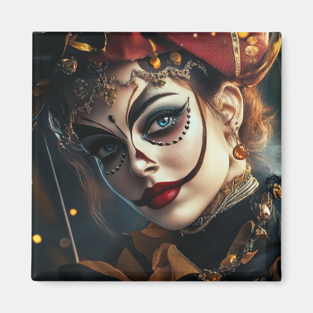 Circus Woman Magnet (Front)