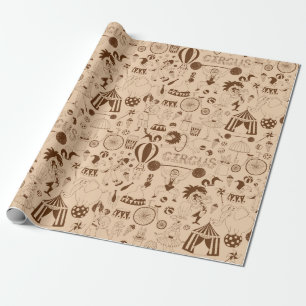 Circus Wrapping Paper
