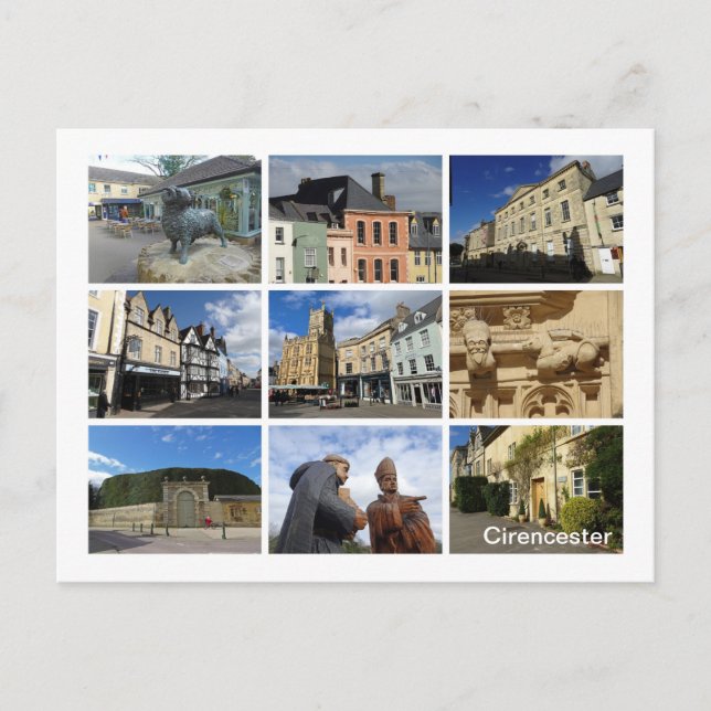 Cirencester Postcard (Front)