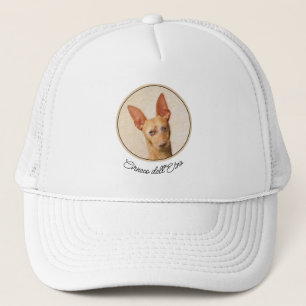 Cirneco dell’Etna Painting - Cute Original Dog Art Trucker Hat