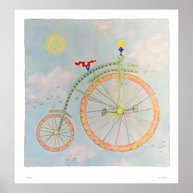 Cirque Bike Print (Front)