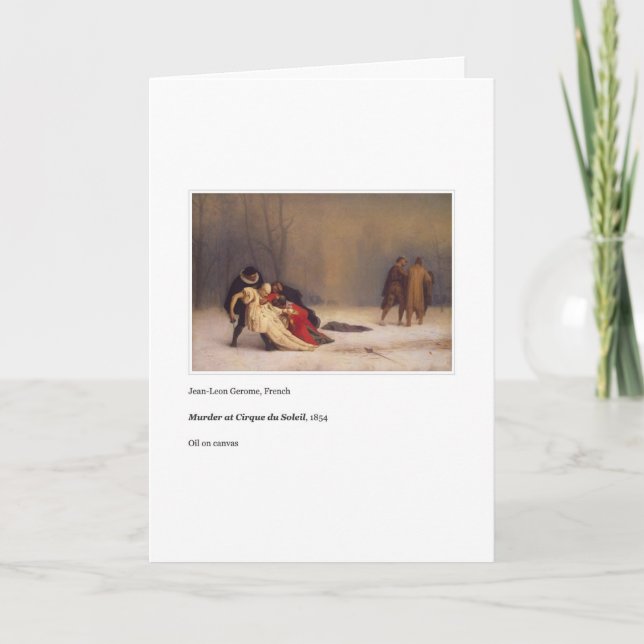 CIRQUE DU SOLEIL BIRTHDAY CARD (Front)