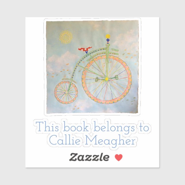 Cirque I bookplate/sticker (Sheet)