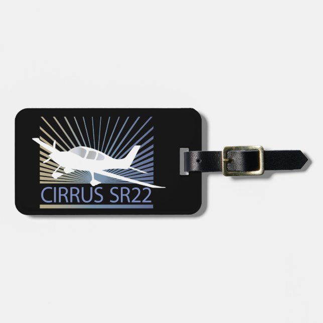 Cirrus SR22 Luggage Tag (Front Horizontal)