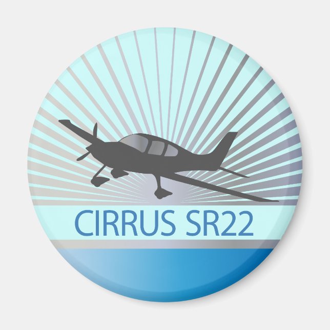 Cirrus SR22 Magnet (Front)