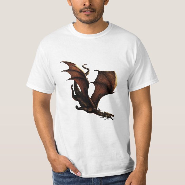 Ciruelo´s Flying Dragon T-Shirt (Front)