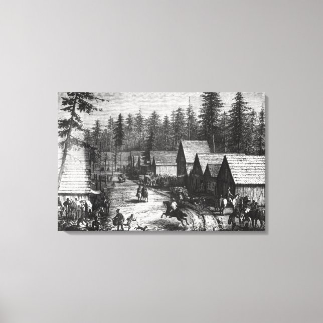 Cisco, station county of Placer Canvas Print (Front)