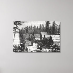 Cisco, station county of Placer Canvas Print