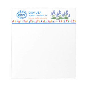 CISV Austin Bluebonnet Notepad