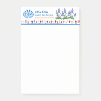 CISV Austin Bluebonnet Notepad