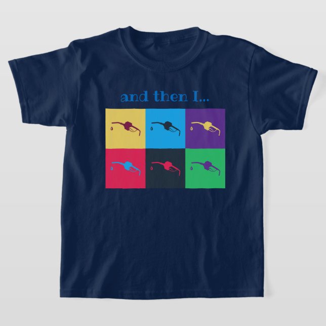 CISV Austin "Gasolina" Energizer Girl's T-Shirt  (Laydown)