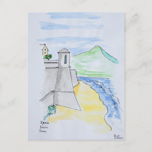 Citadelle d'Ajaccio, Ajaccio Corsica, France Postcard