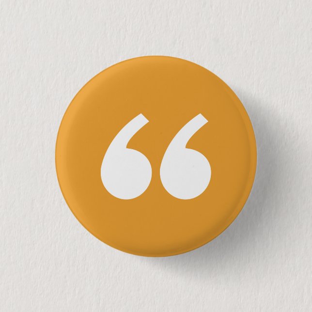 Citation icon #01 3 cm round badge (Front)