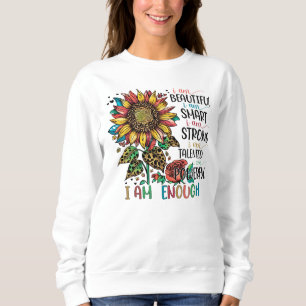Cite inspiration word art sweatshirt