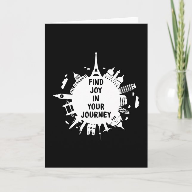 Cities City Cityscape Skyline Funny Gift Card (Front)