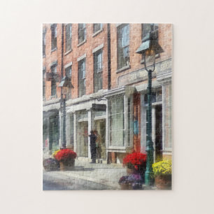 Cities - Giving Directions South Street Seaport Jigsaw Puzzle