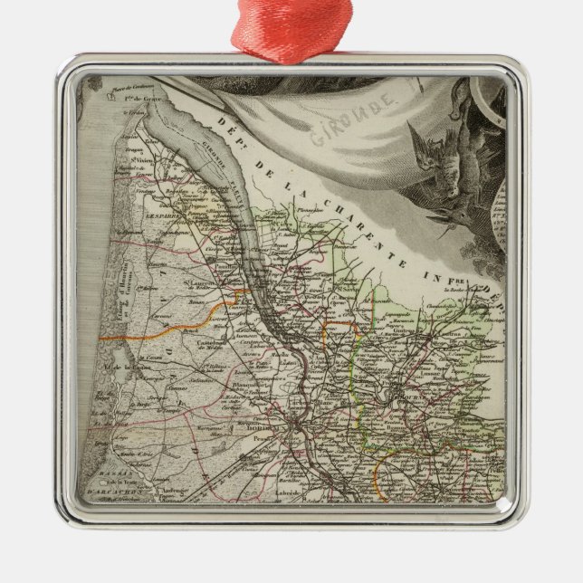 Cities Metal Tree Decoration (Front)