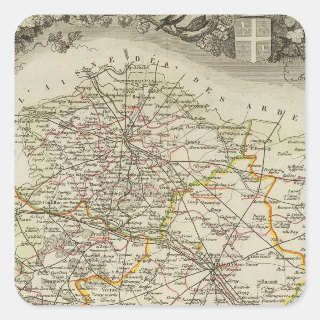 Cities Square Sticker (Front)