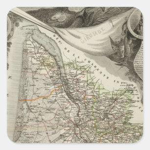 Cities Square Sticker