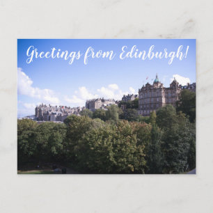 CITINERARIES: Greetings from Edinburgh! Postcard
