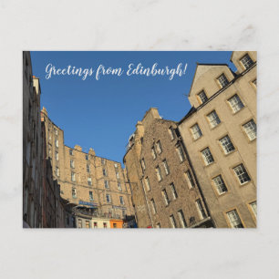 CITINERARIES: Greetings from Edinburgh! Postcard