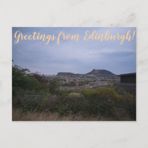 CITINERARIES: Greetings from Edinburgh! Postcard