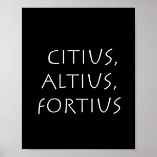 Citius altius fortius poster
