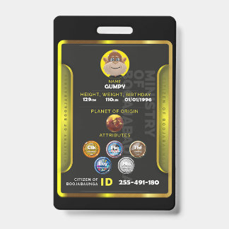 Citizen badge  ID badge