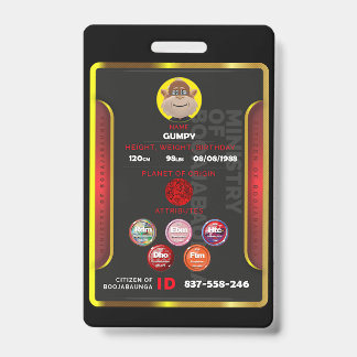 Citizen badge  ID badge