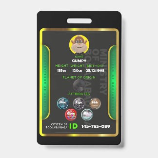 Citizen badge  ID badge