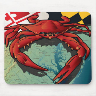 Citizen Crab of Maryland Mouse Pad