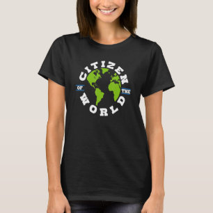 Citizen Of The World Travelers Globetrotters Campi T-Shirt