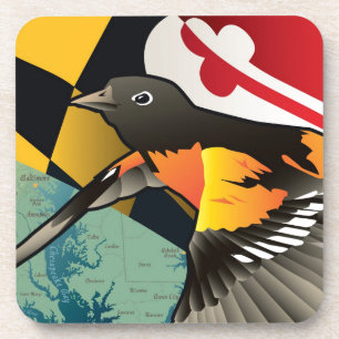 Citizen Oriole, Maryland's State Bird Coaster
