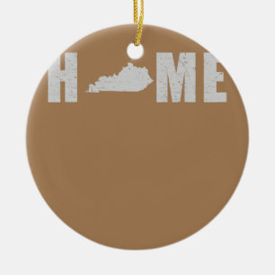 Citizen Proud America State Flag US Home Kentucky Ceramic Tree Decoration