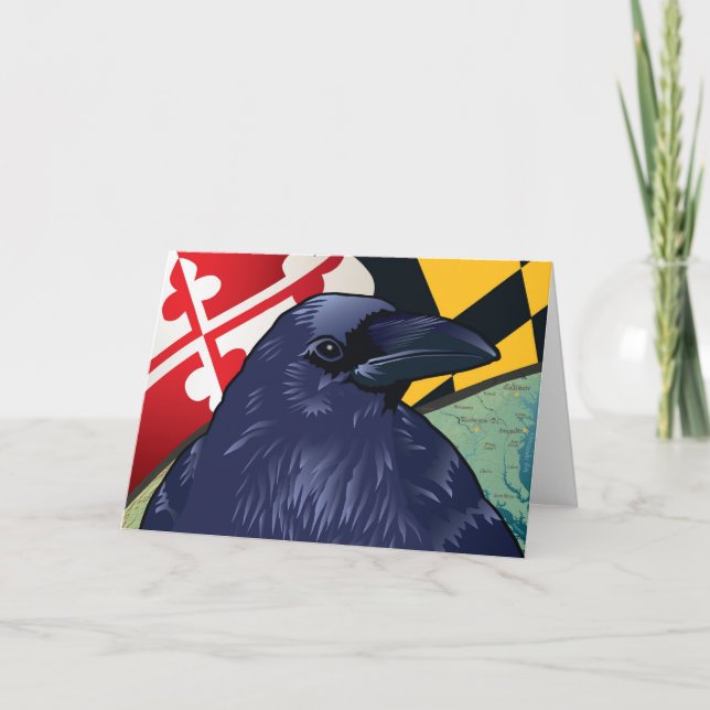 Citizen Raven, Maryland's Nevermore Card (Front)