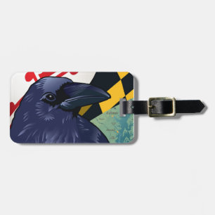 Citizen Raven, Maryland's Nevermore Luggage Tag