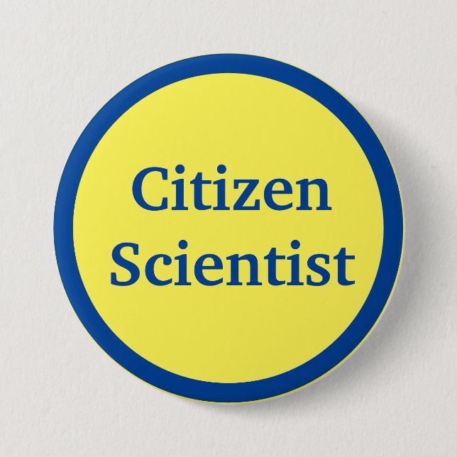 Citizen Scientist Button (Front)