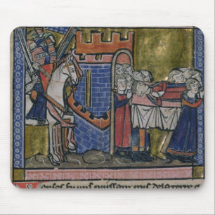 Citizens of Edessa Pay homage to Baldwin II Mouse Pad