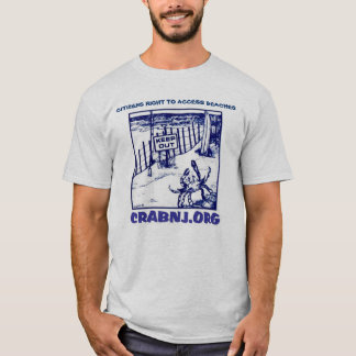 Citizens' Right to Access Beaches Tee Shirt