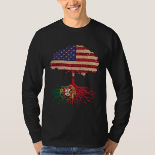 Citizenship USA Portuguese National Country Herita T-Shirt