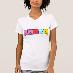 Citlali periodic table name shirt
