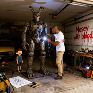 Citra Nosey Animatronic Benjamin Pochurek Nosey  T-Shirt