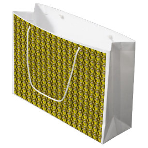 Citrine Gemstone Yellow Large Gift Bag