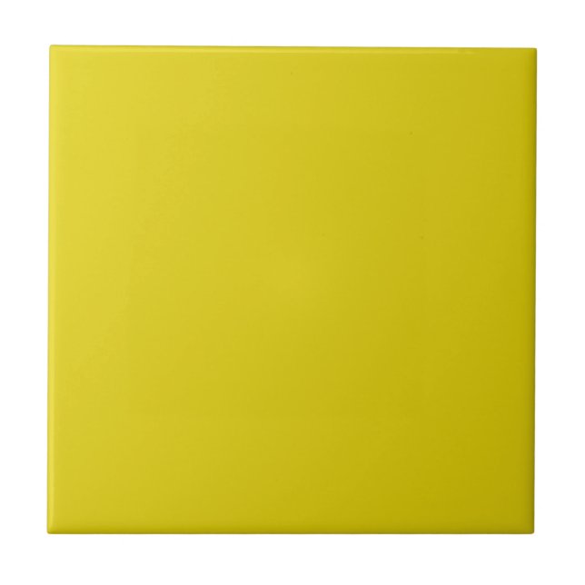 Citrine Solid Colour Tile (Front)