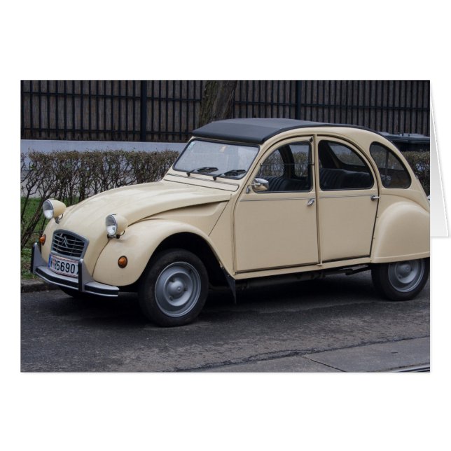 Citroën 2 CV (Front Horizontal)