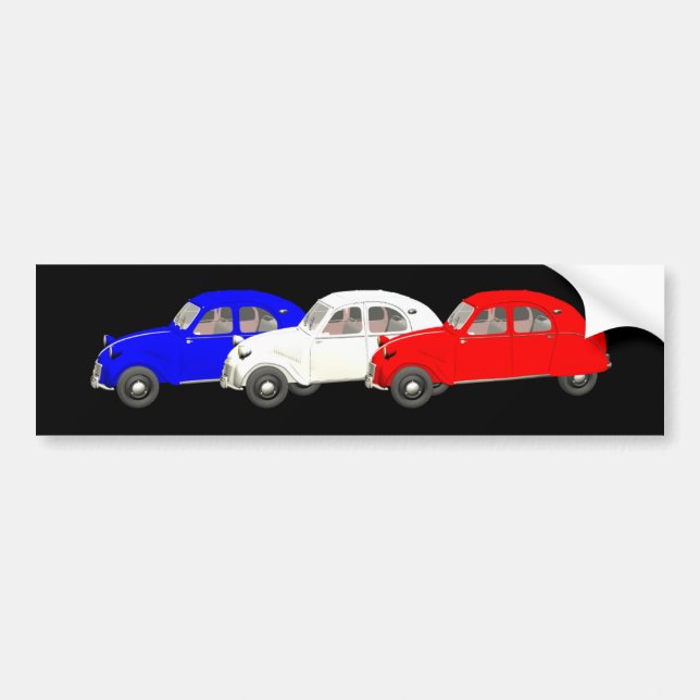 Citroën 2 CV Bumper Sticker (Front)