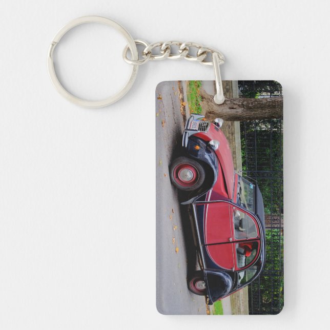 Citroen 2 CV Charleston Key Ring (Front)