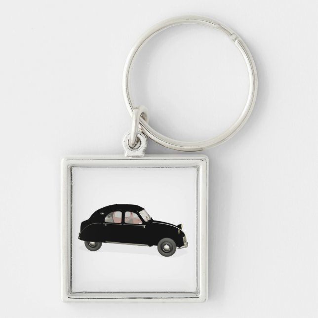 Citroen 2 CV Key Ring (Front)