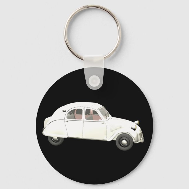 Citroen 2 CV Key Ring (Front)
