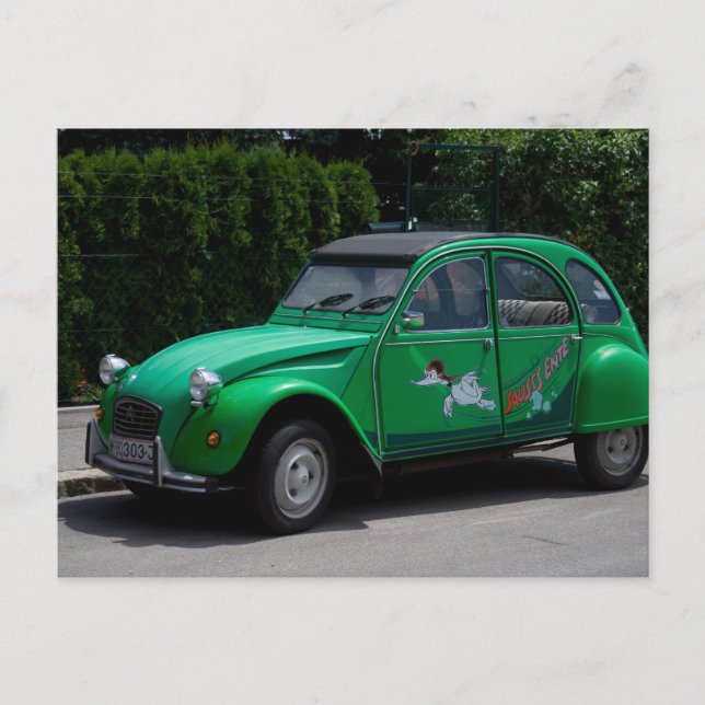 Citroën 2 CV Postcard (Front)